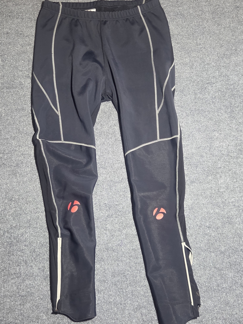 Bontrager RXL Windfront Cycling Tights Men's XL Black Bike Running No Chamois